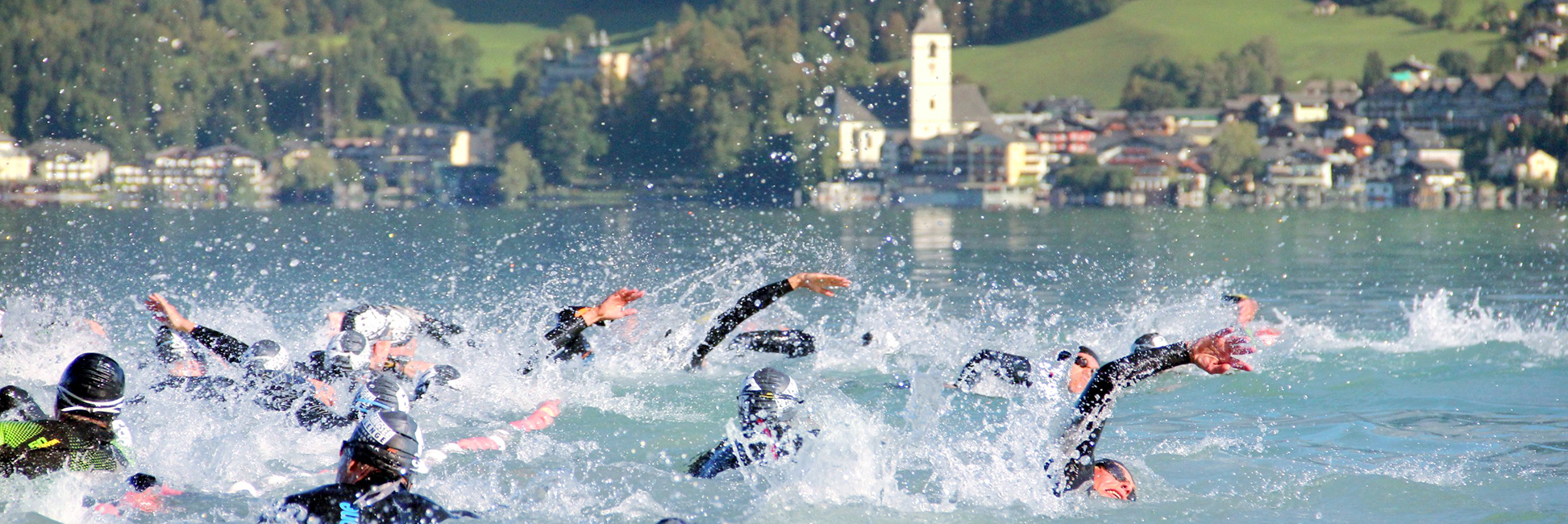 Hotel Gasthof zur Post Wolfgangsee Challenge Schwimmer