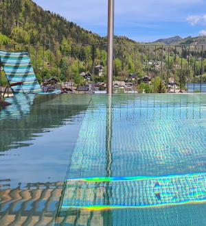 Enjoy the view from our wellness area. 